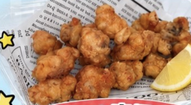 タコの唐揚げ
